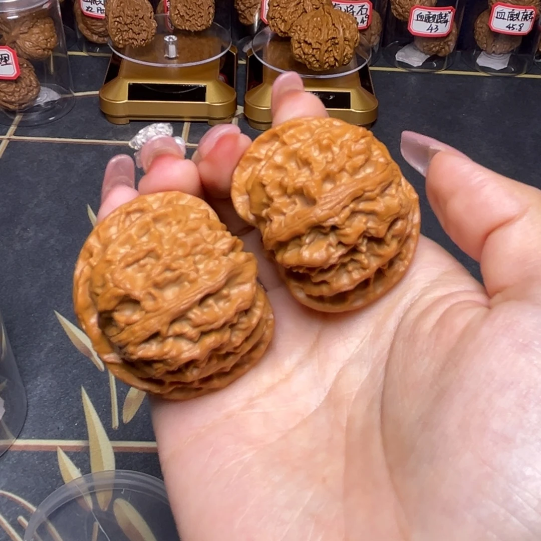 吊坠文玩核桃苹果园44.8