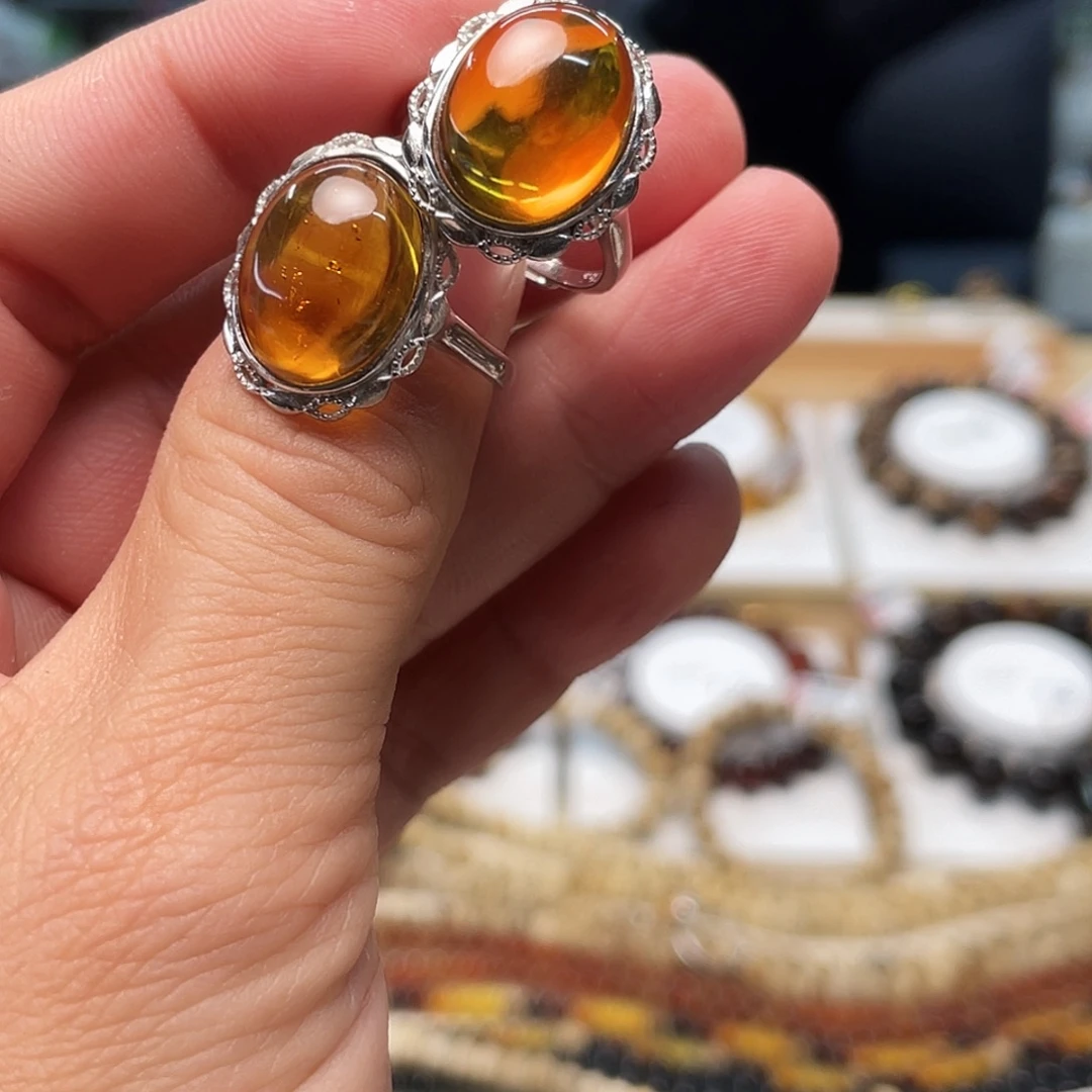 琥珀未镶嵌裸石大