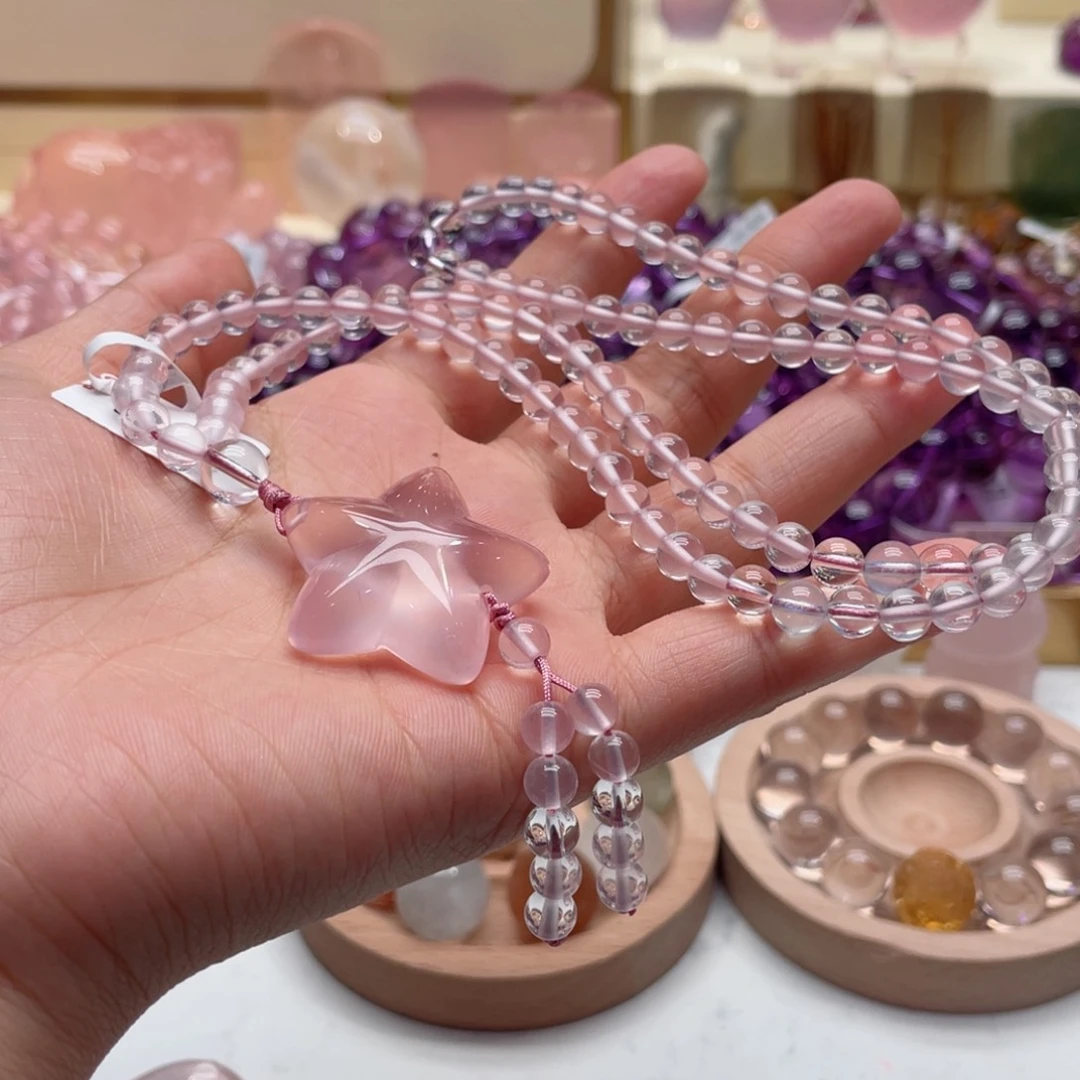 水晶手链未镶嵌紫*定制