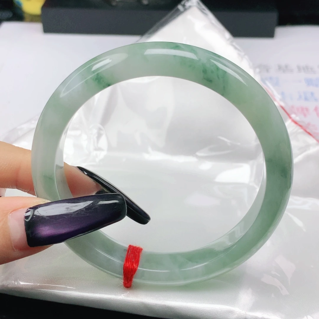 未镶嵌手镯翡翠翡翠59.0飘花正圈