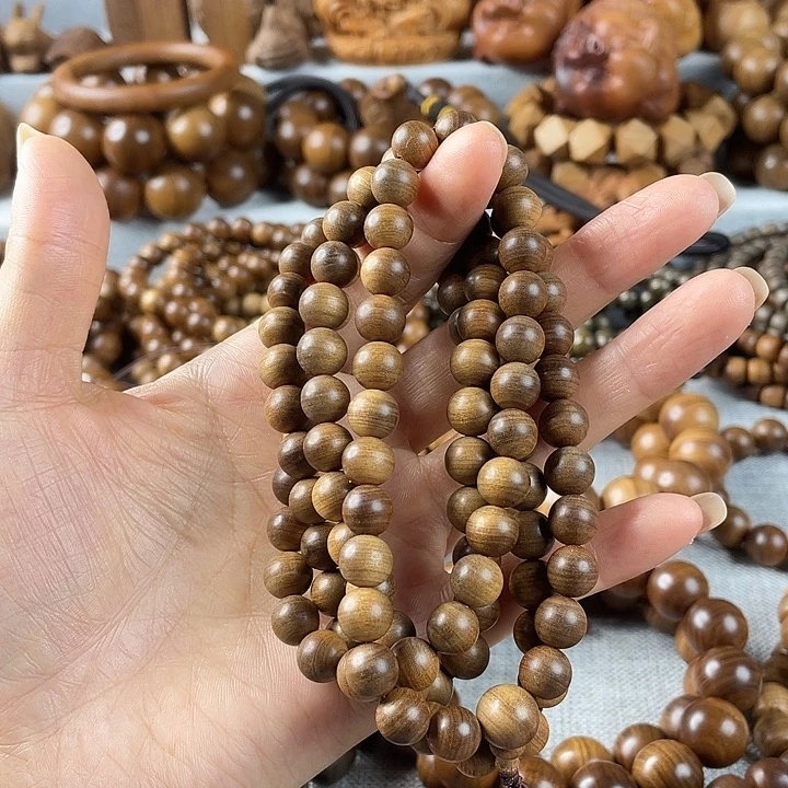 木老山檀0.8多圈手串