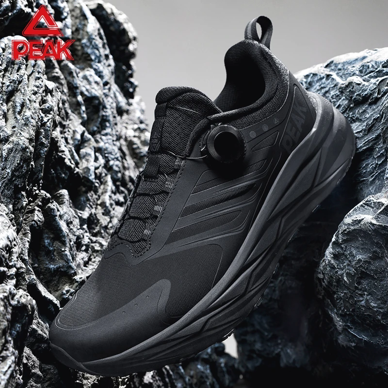 匹克态极8.0爆款户外明星同款运动男士防泼水旋钮软底四季跑步鞋