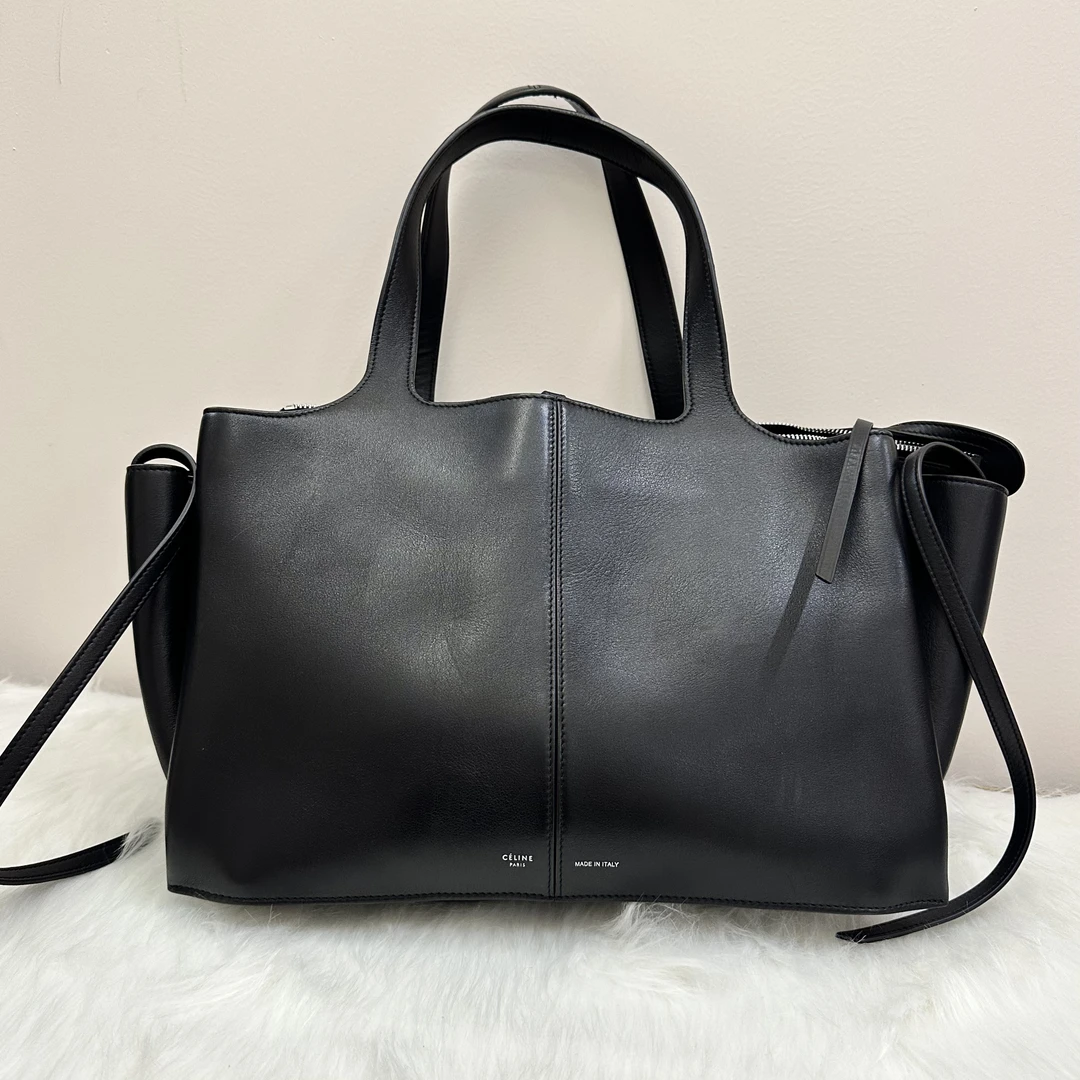 99新 Celine/思琳 思琳 tri fold蝙蝠托特包