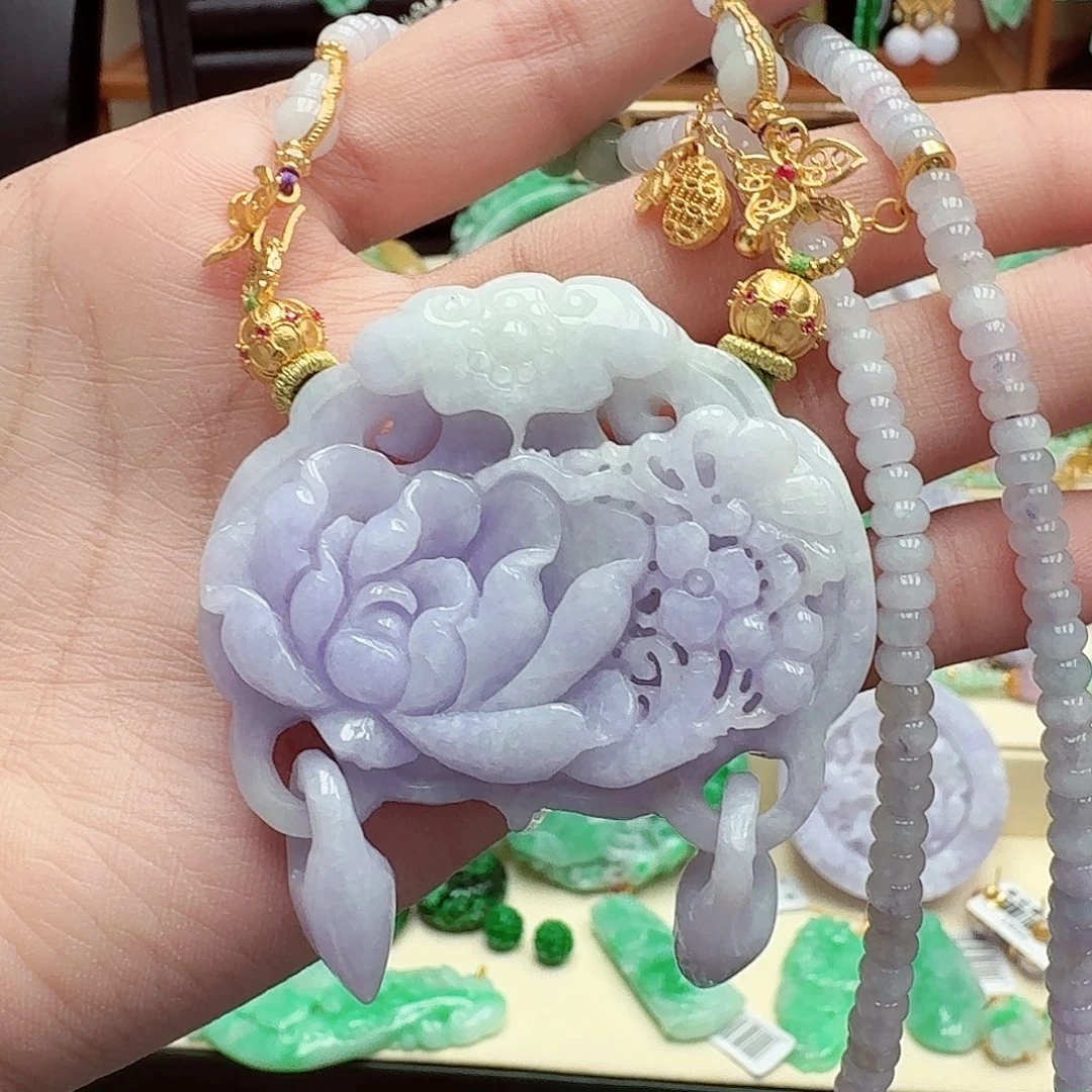 颈饰未镶嵌翡翠翡翠吊坠