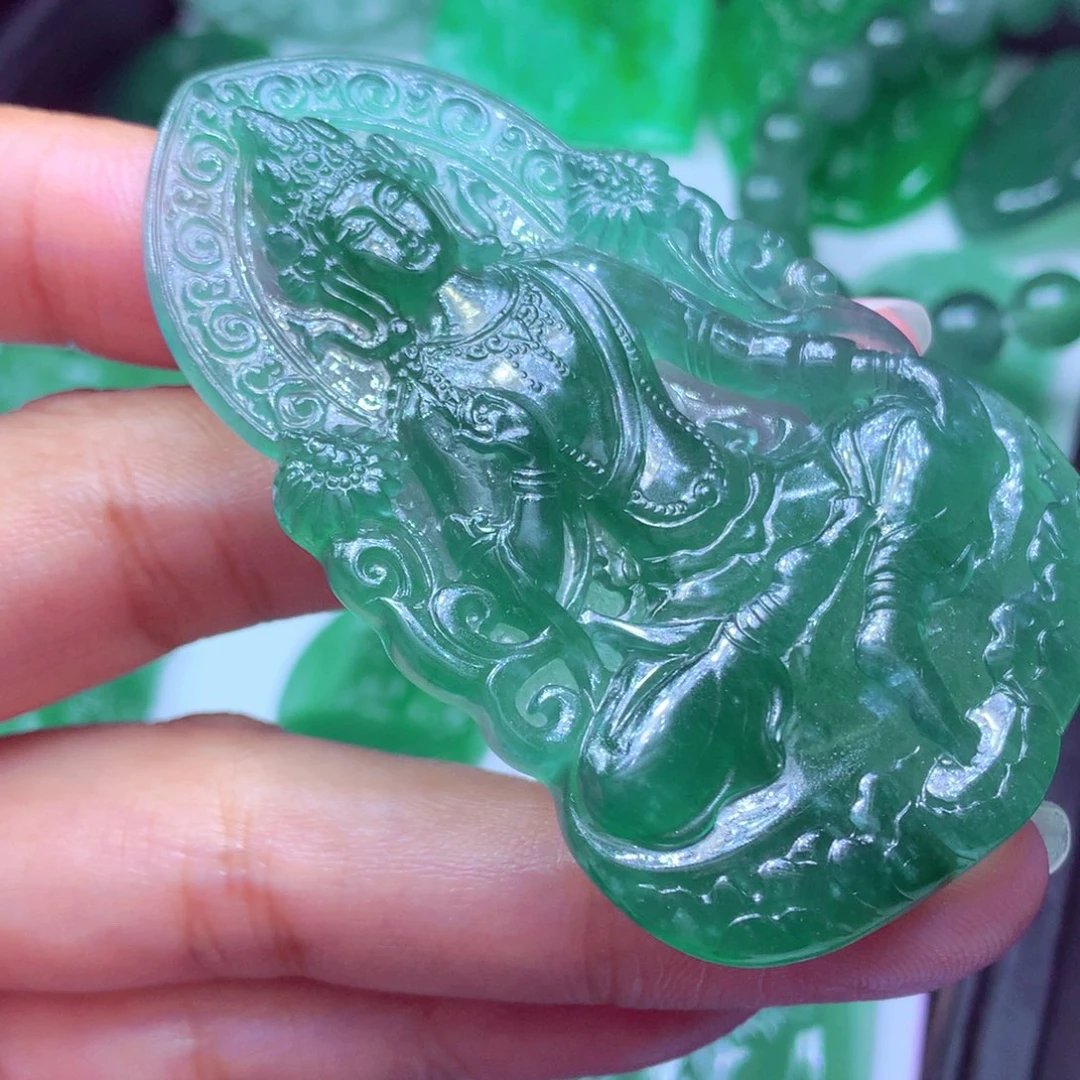 子***號定制翡翠未镶嵌天然