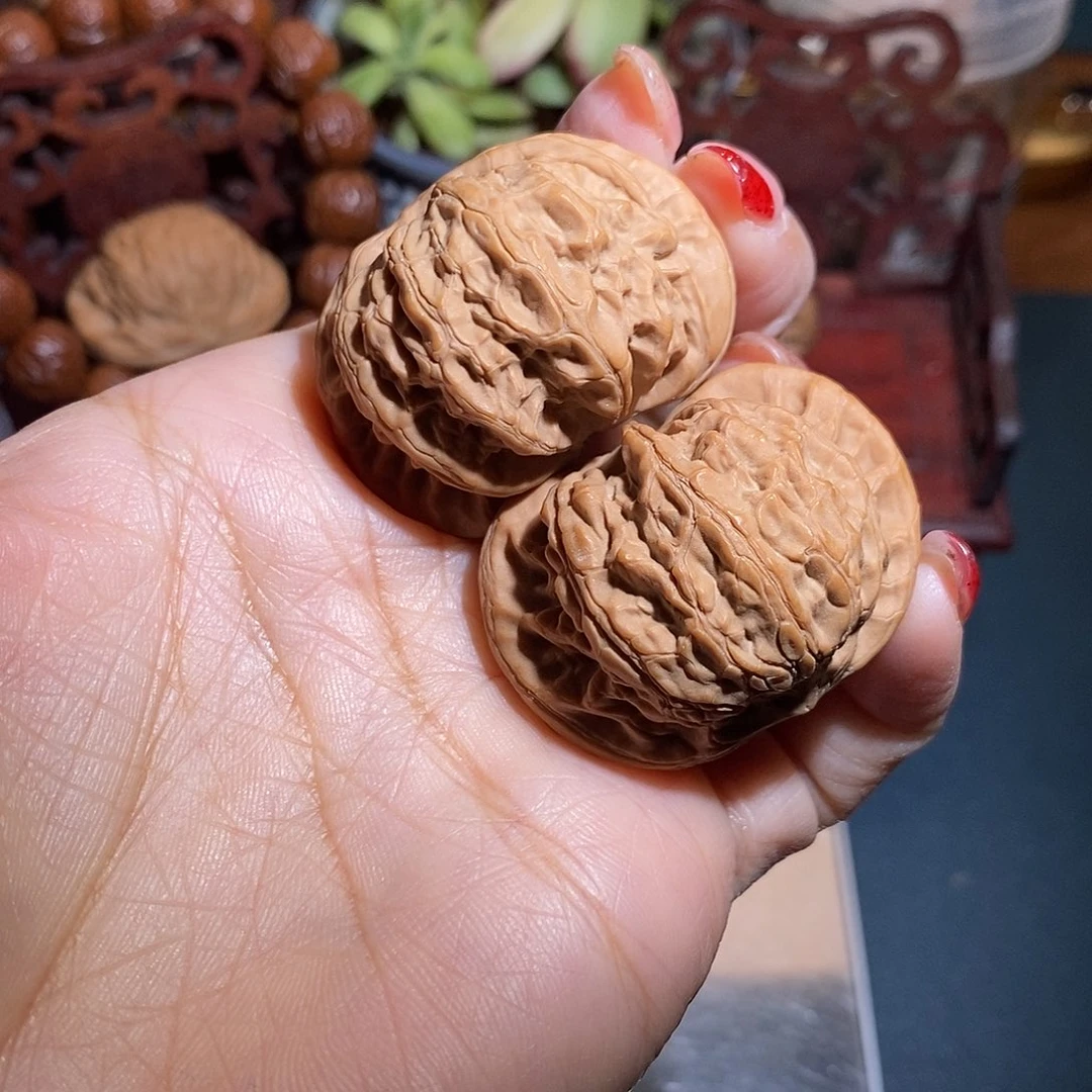 文玩核桃把件尧*珺41战鼓