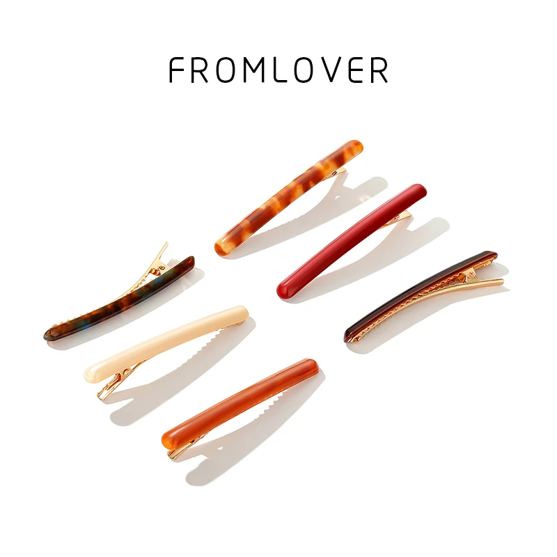 FROMLOVER/从爱之名简约细长发夹 法师优雅长发新中式【到手两支】