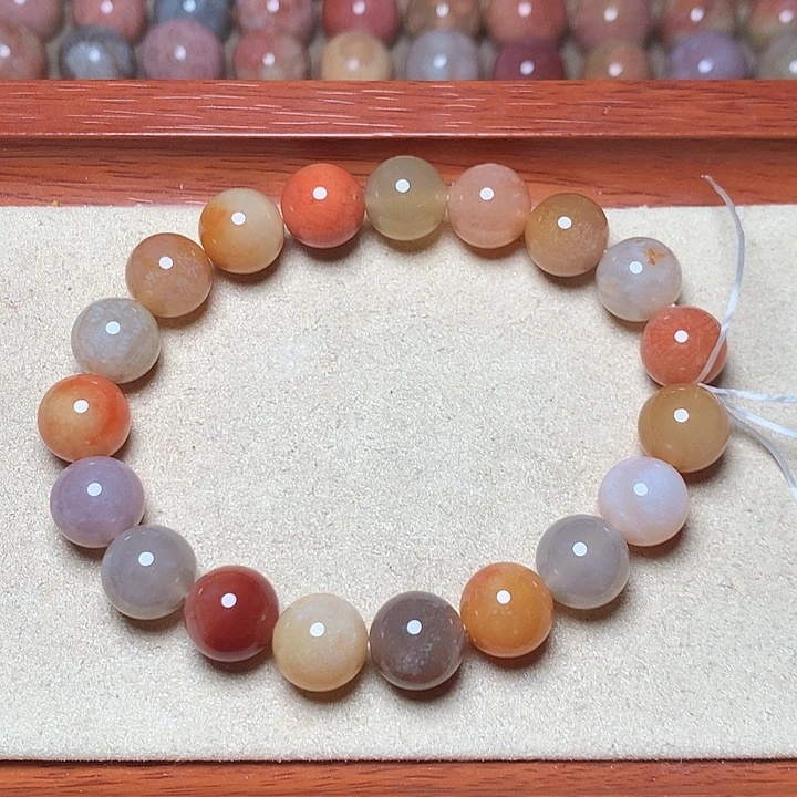 硅化玉手链未镶嵌