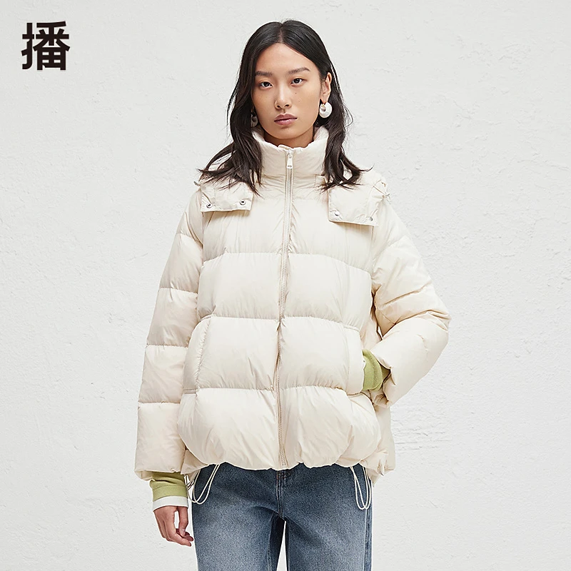 5079【赵老板专属】播羽绒服连帽保暖冬立领冬DDR4RD5079