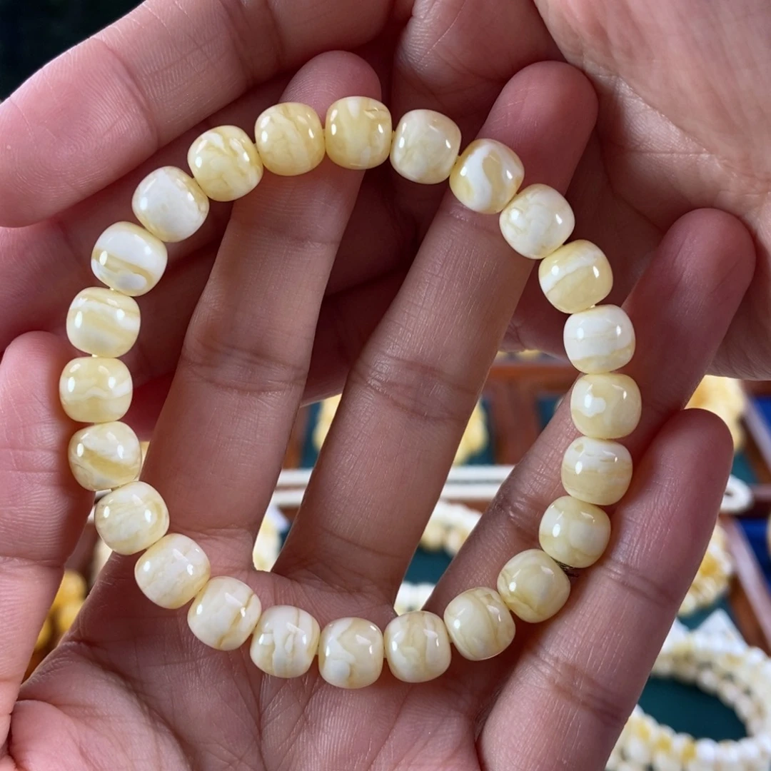 琥珀未镶嵌珠宝奇石9同料虎皮老型10.65