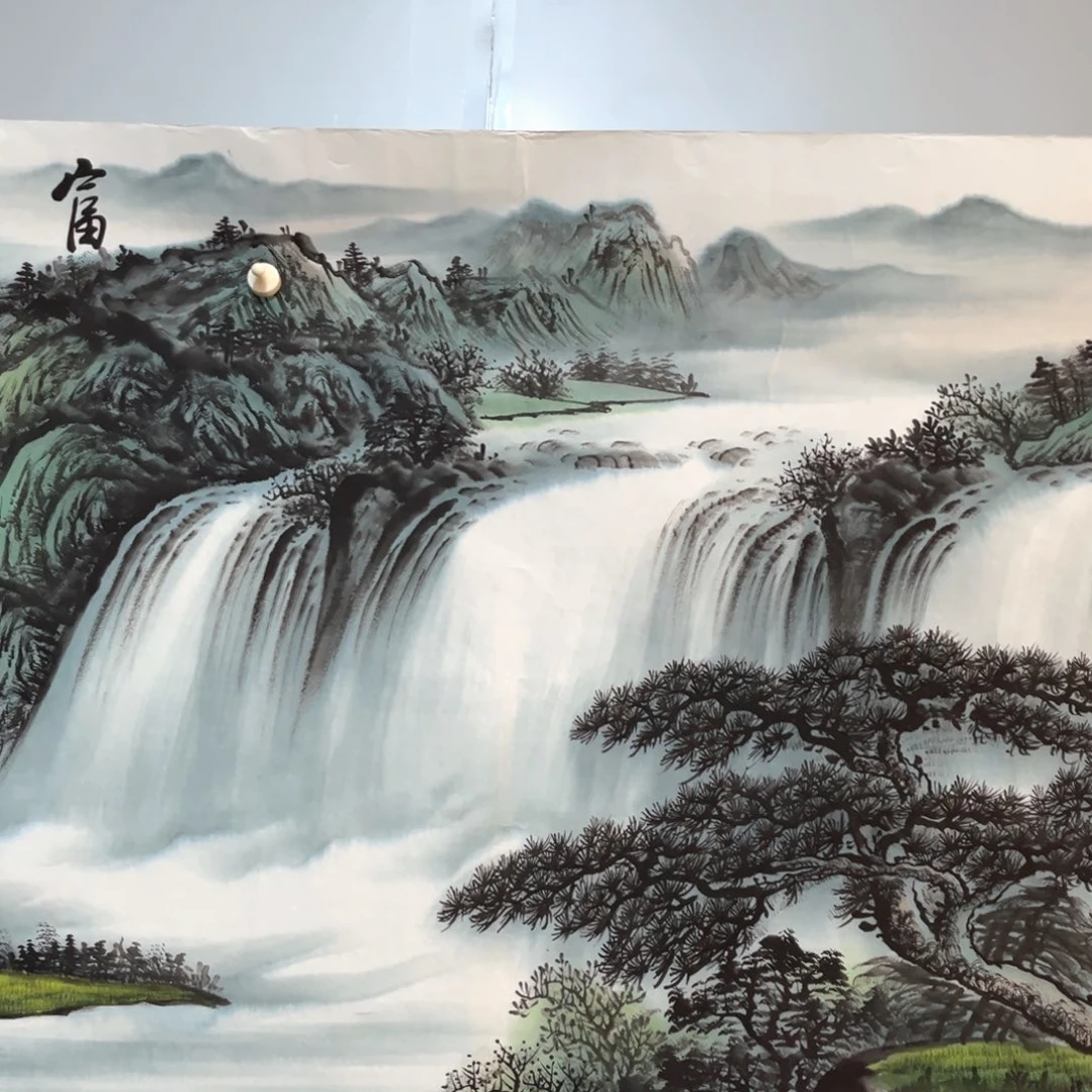 国画国画作品老师手绘