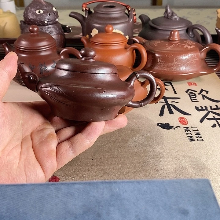 茶壶紫砂紫砂的微瑕