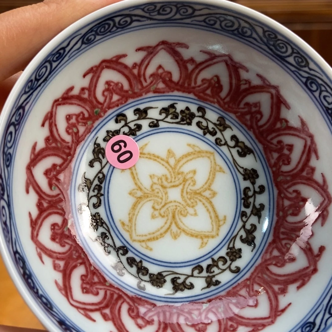 手绘现代茶具，非古董