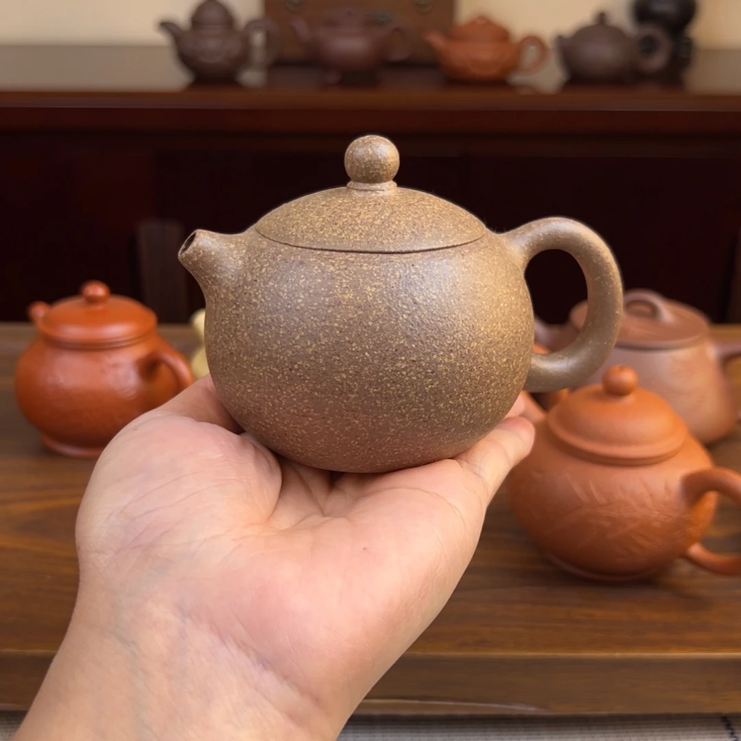 茶壶紫砂青降坡西施200cc
