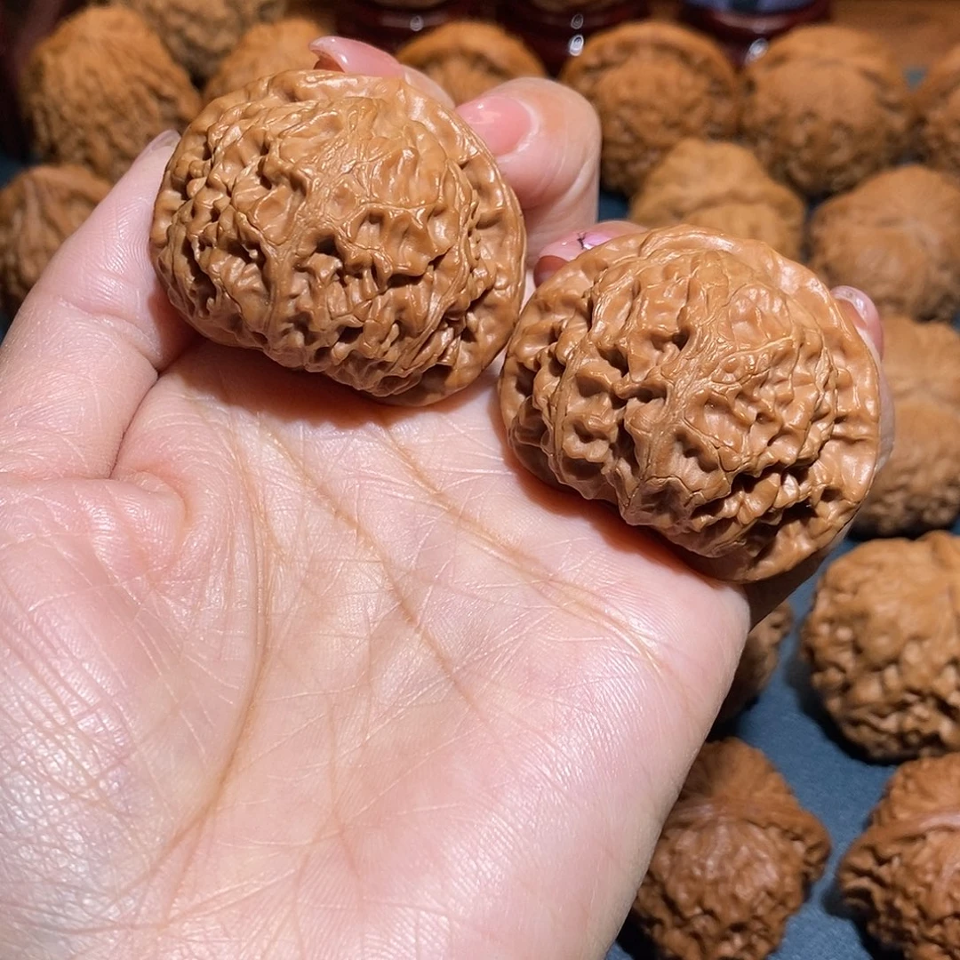 文玩核桃把件44宫灯