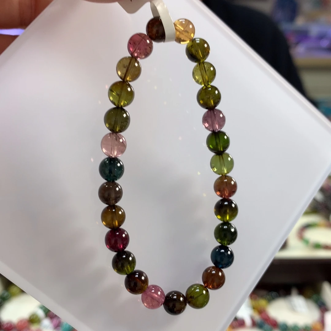 碧玺手链未镶嵌7左右