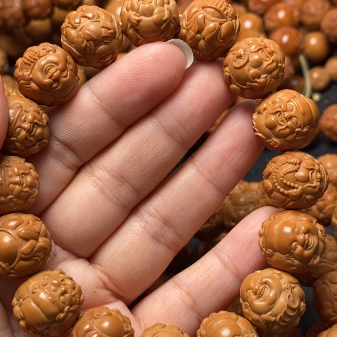 猴头核桃手串猴头