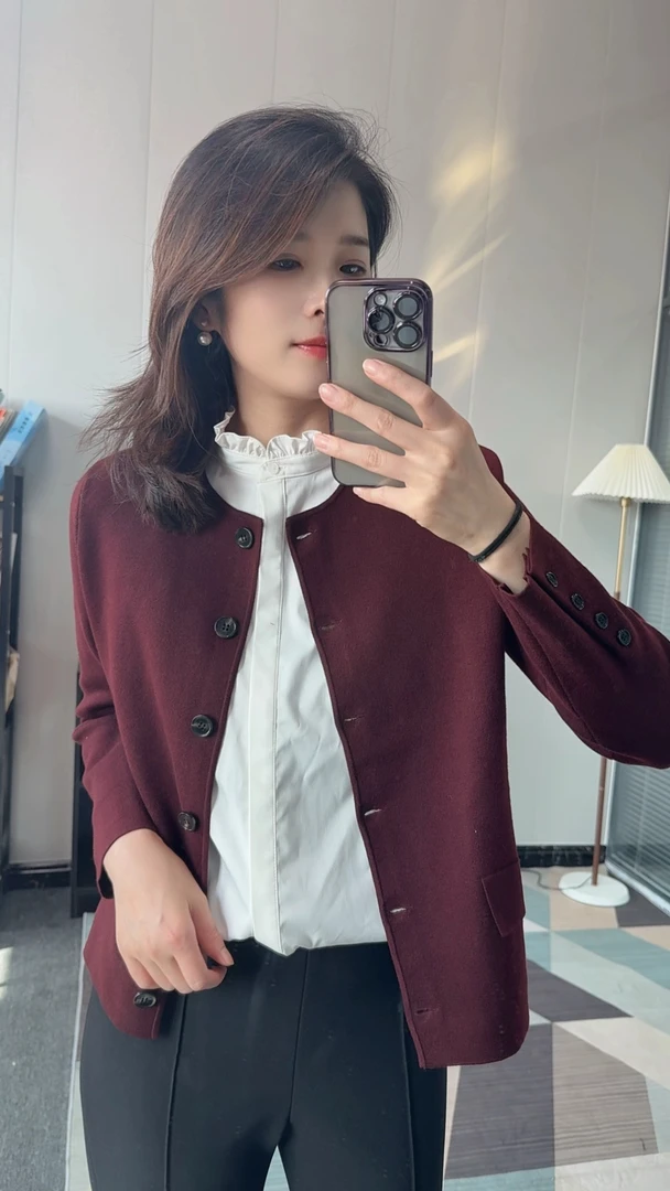 小香风针织衫常规女装气质圆领时尚
