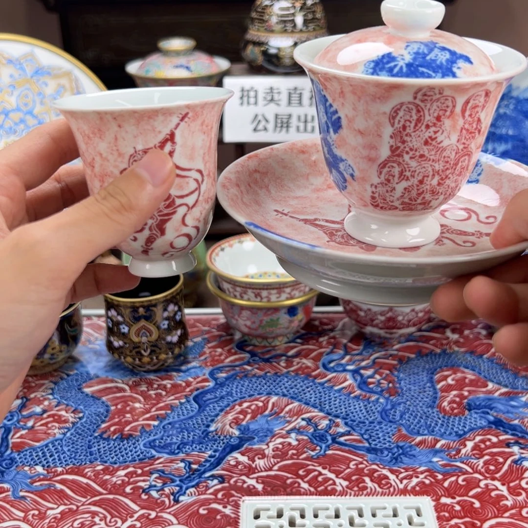 楚***人瓷片景德镇手工手绘陶瓷