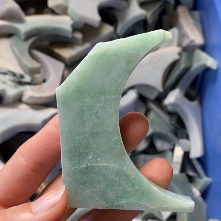 翡翠裸石翡翠边角料