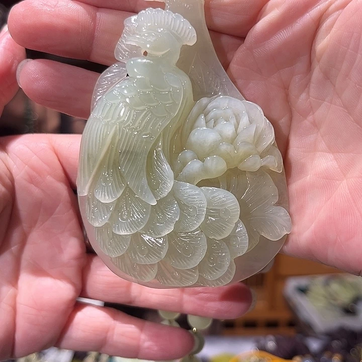 未镶嵌岫玉毛衣链