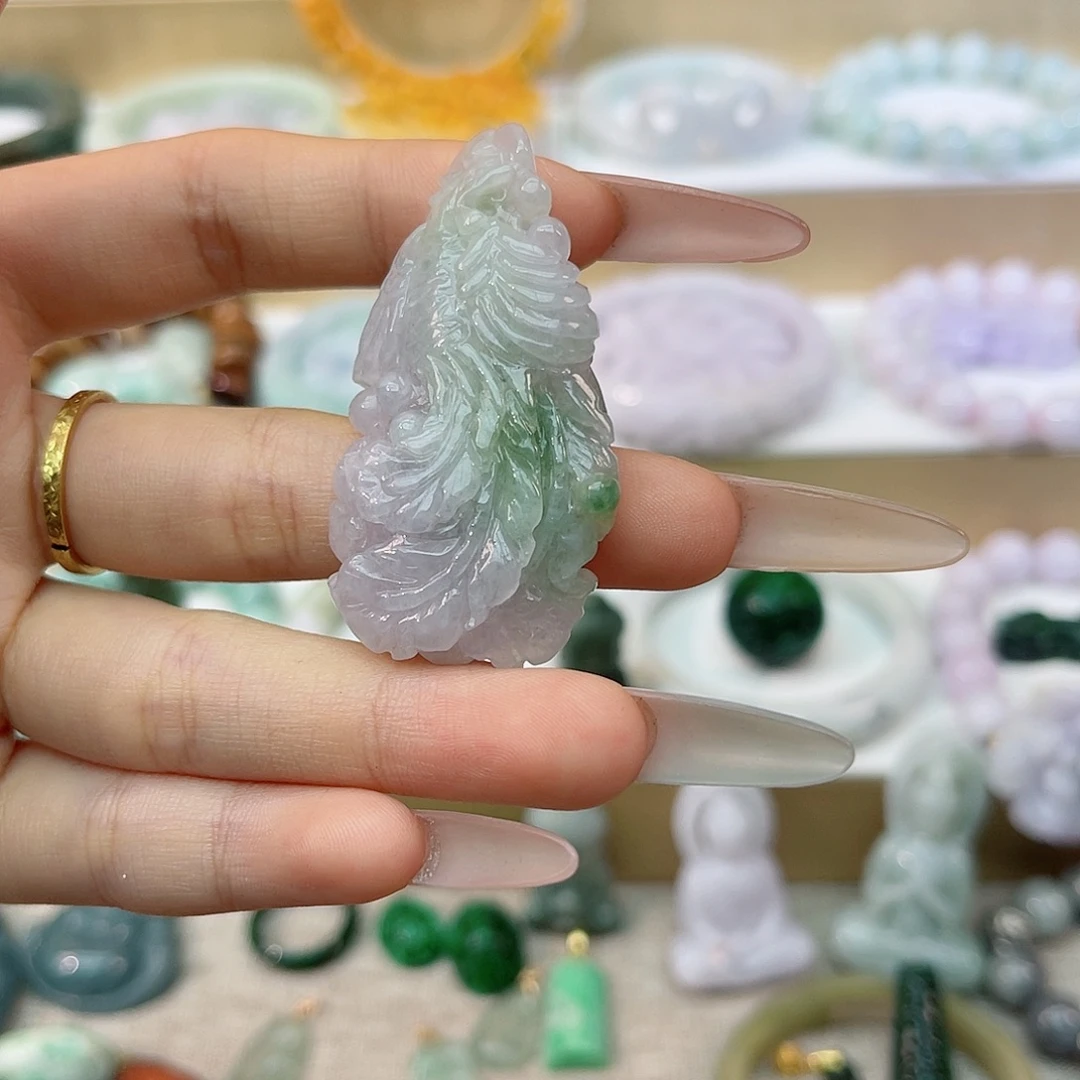 福***宝翡翠未镶嵌手链手链