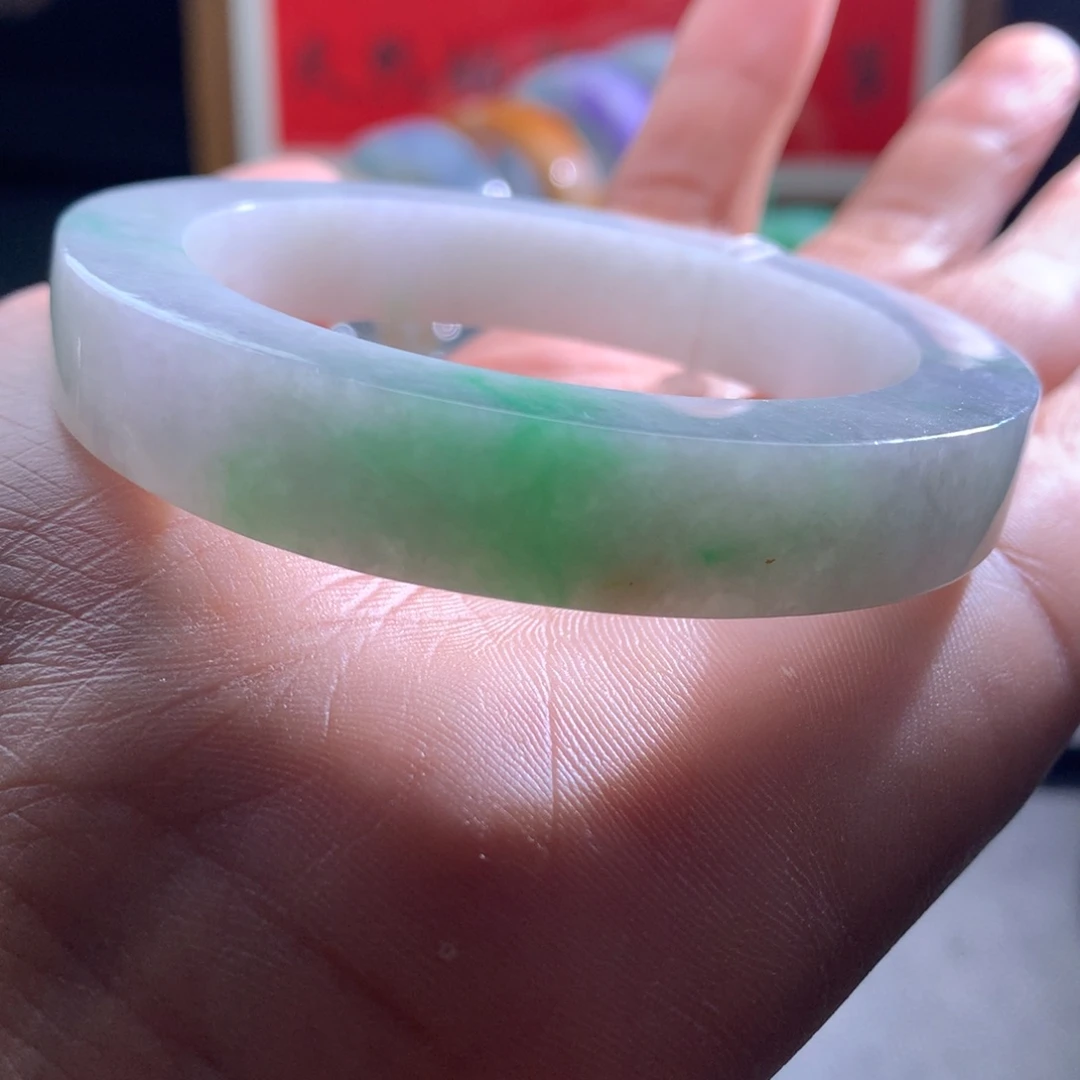 定制翡翠未镶嵌翡翠55-58圈口