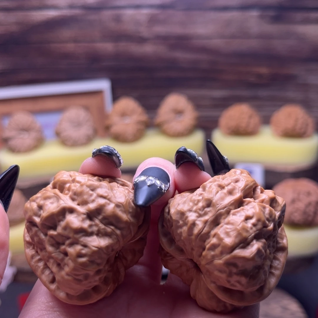 前***.文玩核桃吊坠蛤蟆头闪52