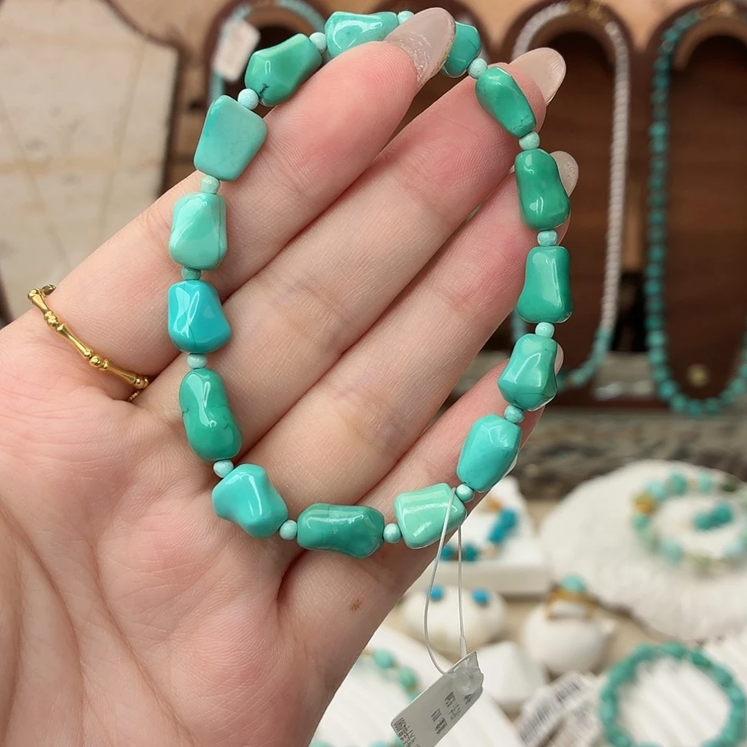 未镶嵌绿松石手串