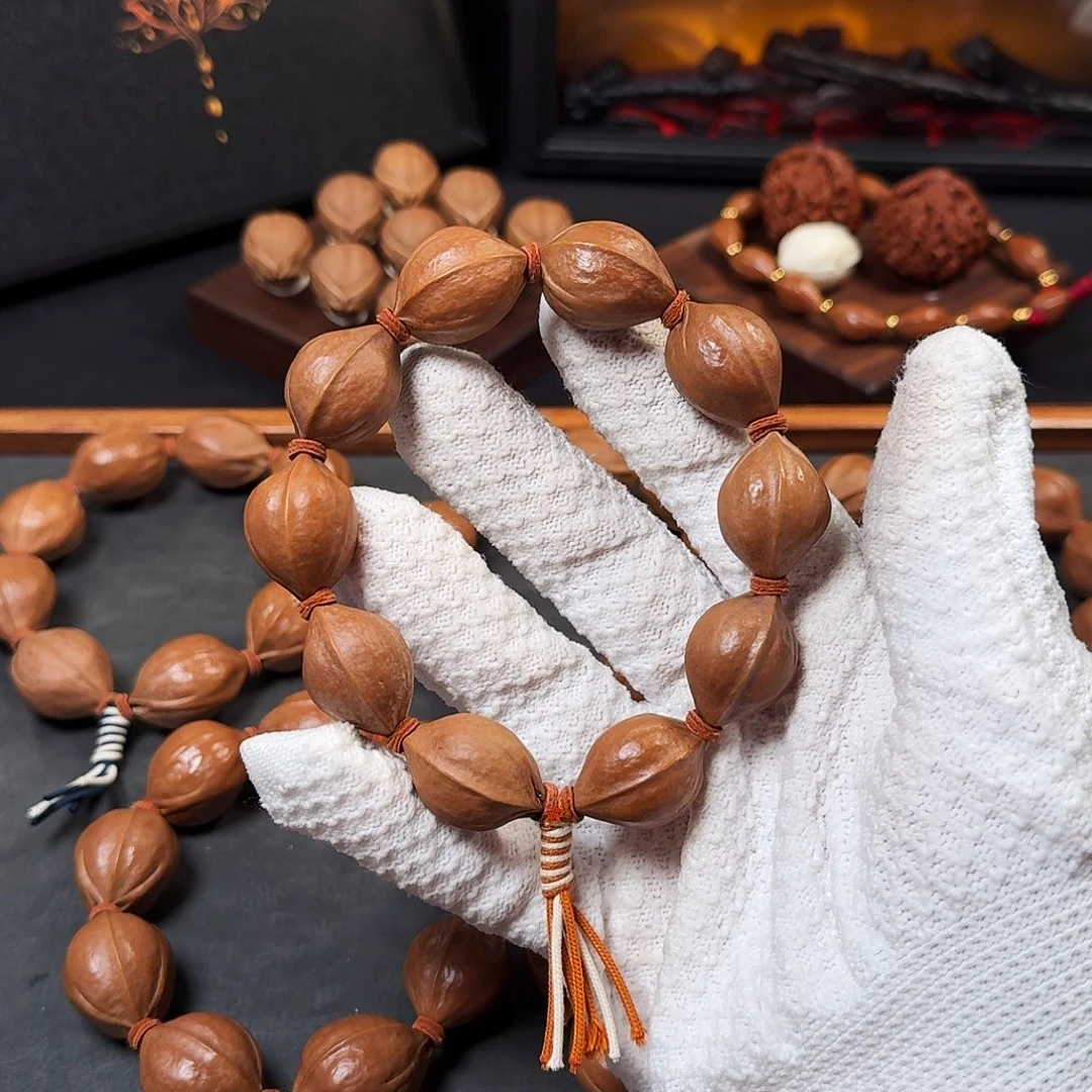 1.8*2.6头货原声态梅林铁核手串