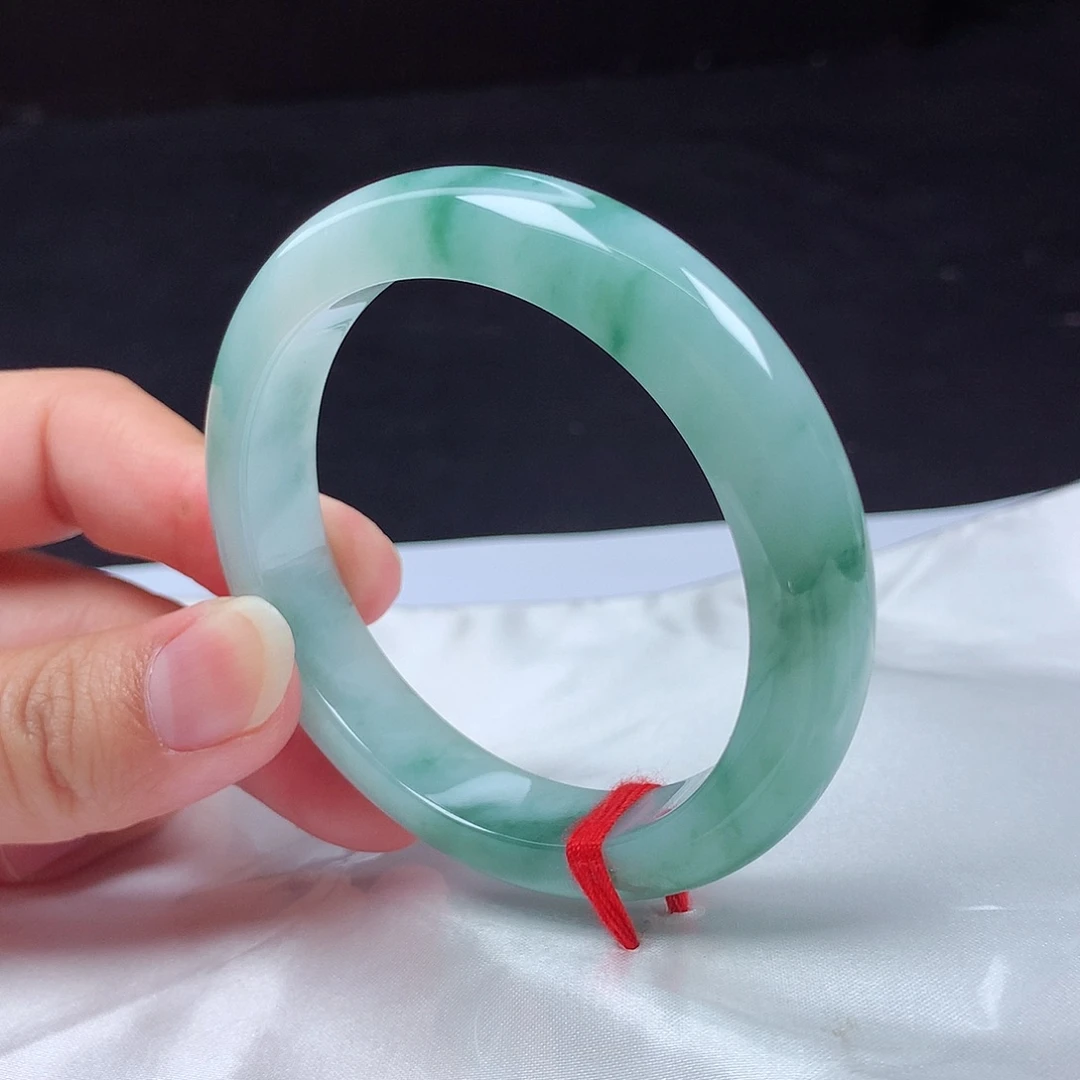 翡翠未镶嵌手镯53圈y563320