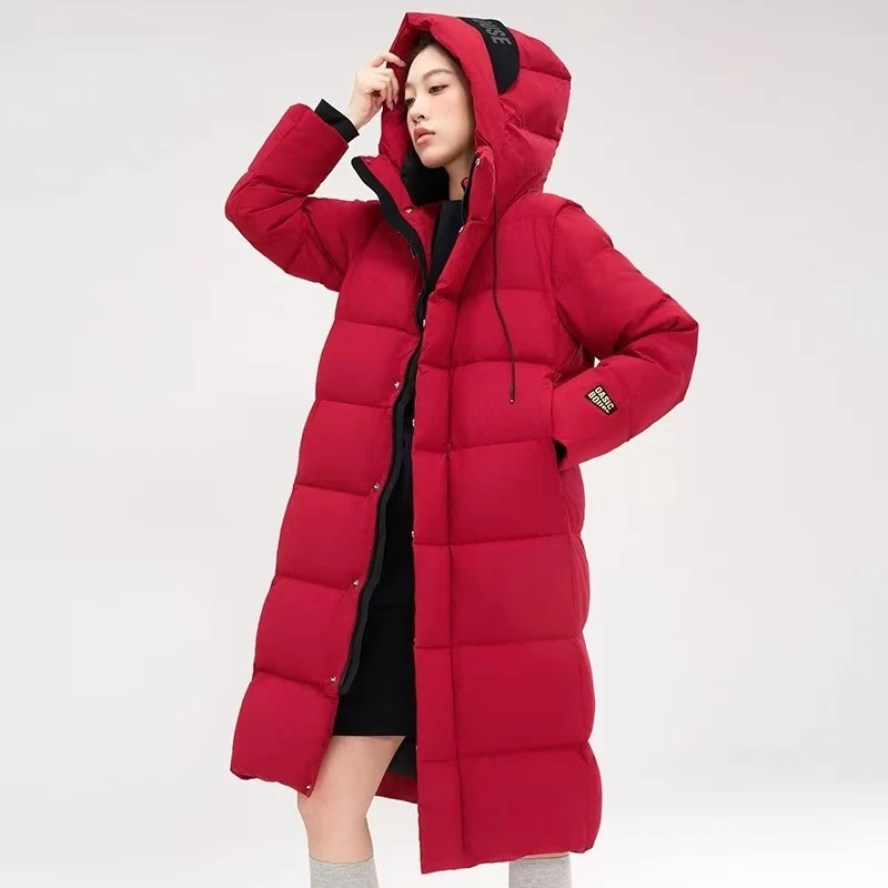 【小媛家女装】2025冬季新品男女同款长款6.0石墨烯加厚保暖服