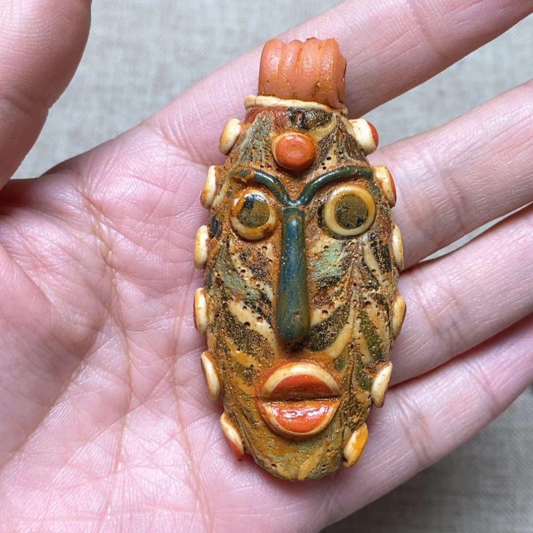 琉璃颈饰印度尼西亚福利老娃