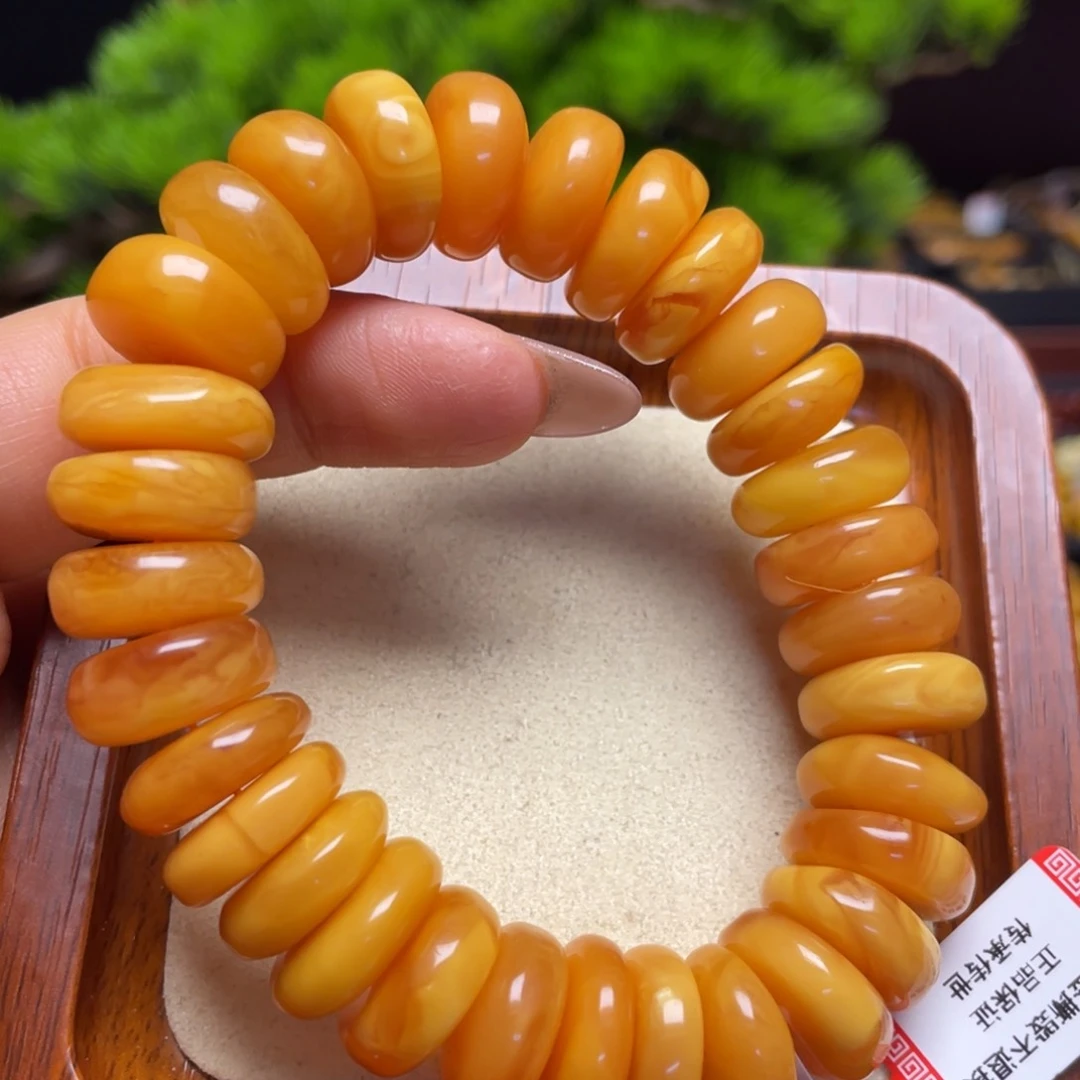 蜜蜡手链未镶嵌手串