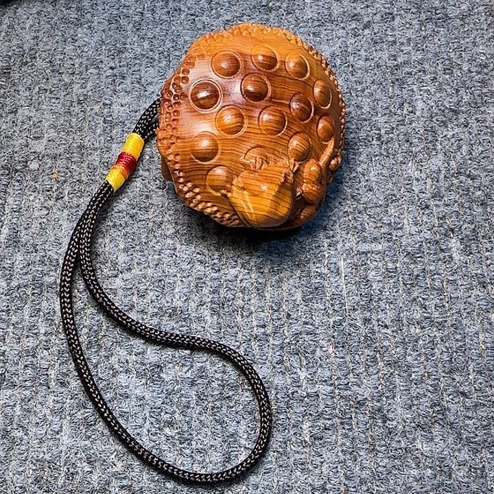 柏木（崖柏）全陈化老料把件