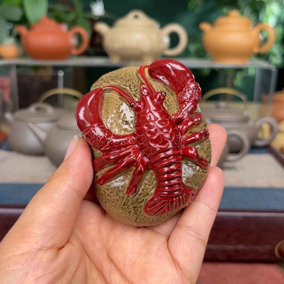 变色龙虾茶宠呃呃
