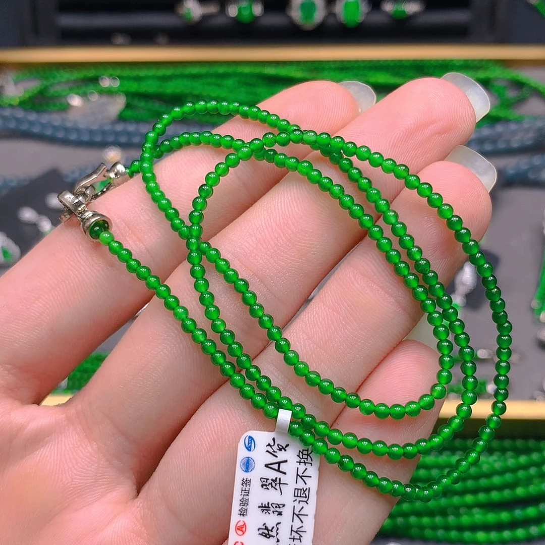 未镶嵌手链翡翠天然