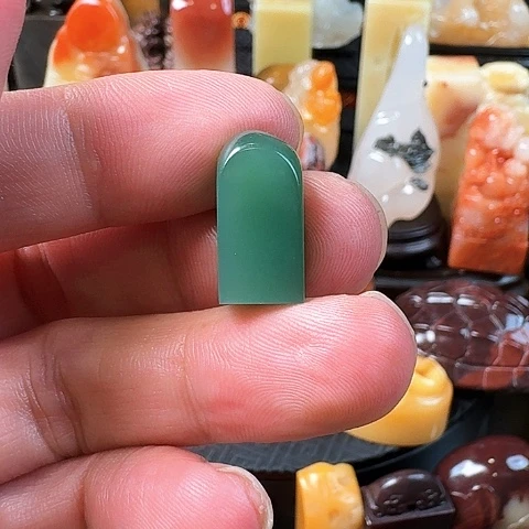 翊***堂寿山石西安綠印章