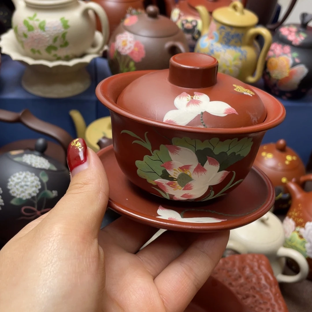 紫砂茶杯紫砂主人杯130cc