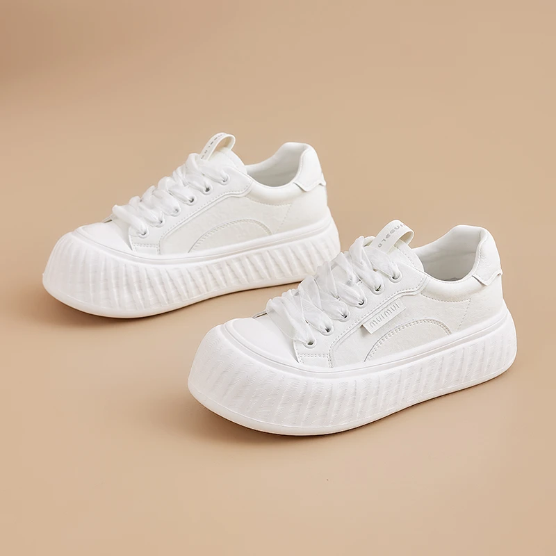 领跑春季丝带小白鞋透气时尚休闲鞋时尚夏季ins运动韩版鞋子