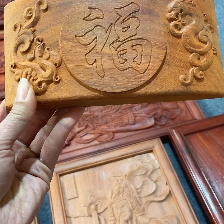 非洲紫檀（红花梨）龙凤