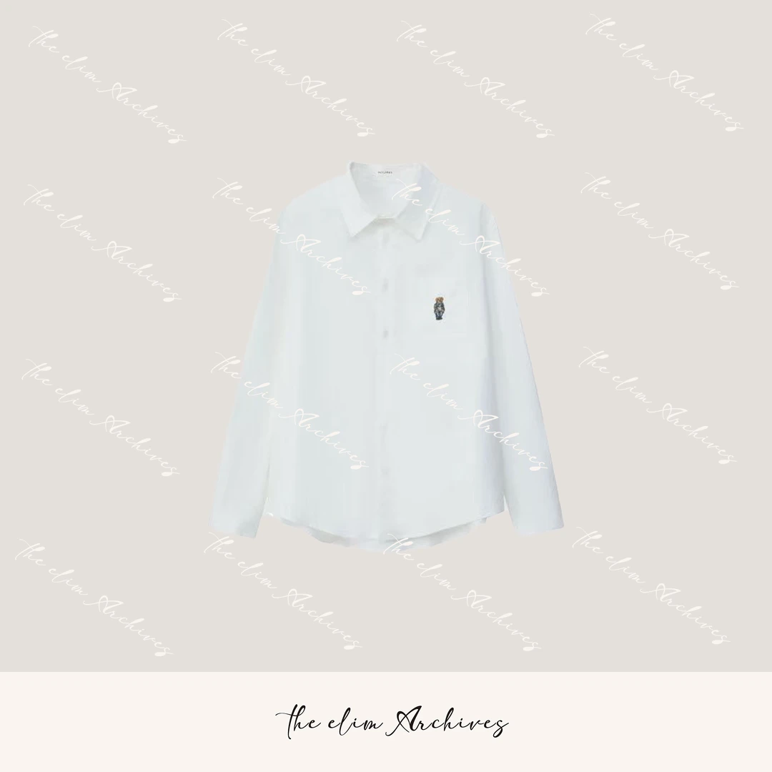 【以琳档案】“菓子王国”经典四季款纯棉衬衫小熊外套LHD0822