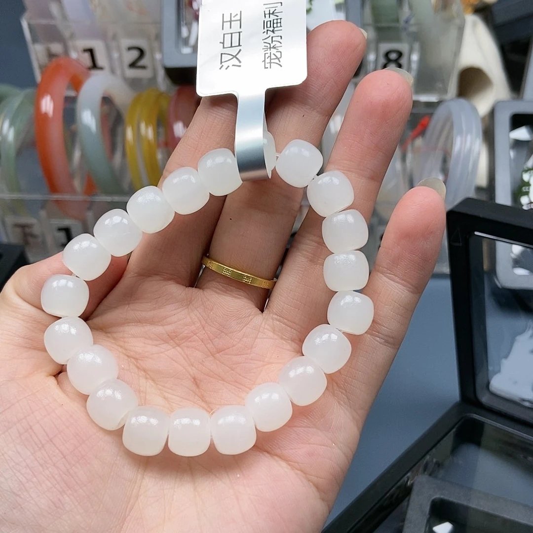 石英质玉手串未镶嵌19