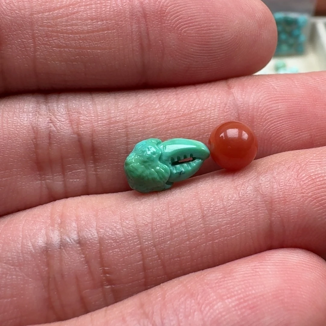 M***x南红玛瑙未镶嵌珠宝半成品