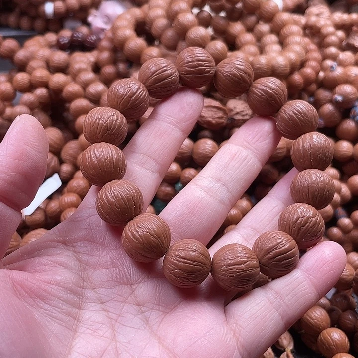 猴头核桃手串1.5原皮同尺龙炎