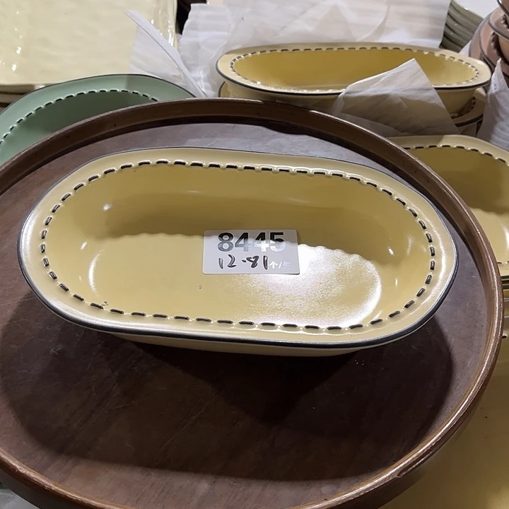 瓷微瑕外贸餐具8445