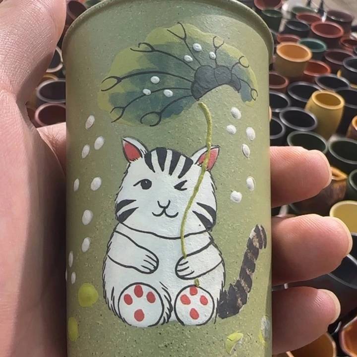 茶杯紫砂全手工制作工艺