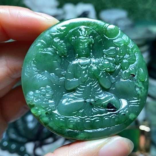 未镶嵌和田玉（糖玉）珠宝半成品