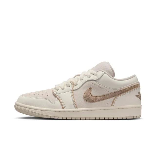 【不要上架】NIKE/耐克男女同款AJ1米白色低帮休闲板鞋HV4268-120