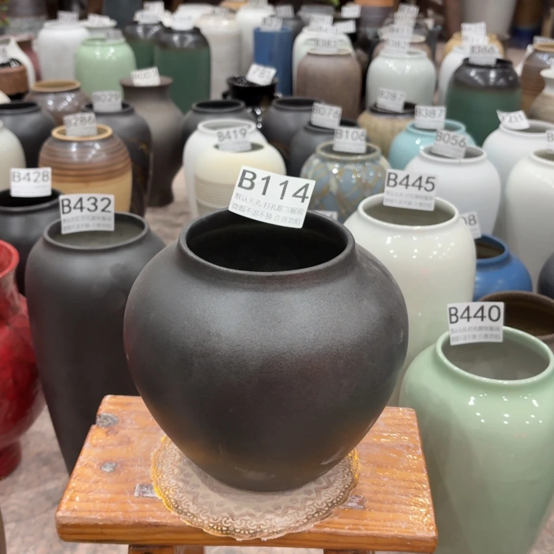 陶摆件瑕疵114景德镇陶瓷高18口11